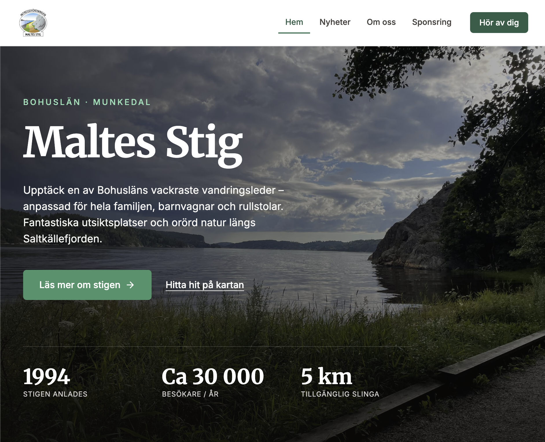 Maltes Stig hemsida